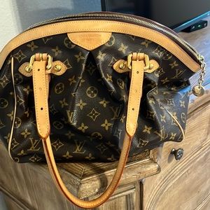 Tivoli New discontinued monogram GM brown canvas satchel